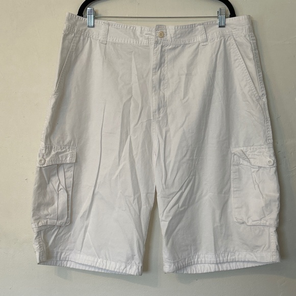 Access white walking casual shorts size 40, 100% cotton - Picture 1 of 11